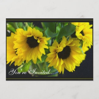 ヒマワリの招待状 招待状