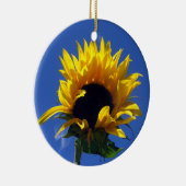 ヒマワリの日の出の円形のオーナメント セラミックオーナメント (右)