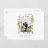 ヒマワリの春写真デートを保存 ポストカード (正面/裏面)