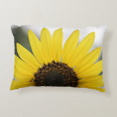 ヒマワリの枕 アクセントクッション (裏面)