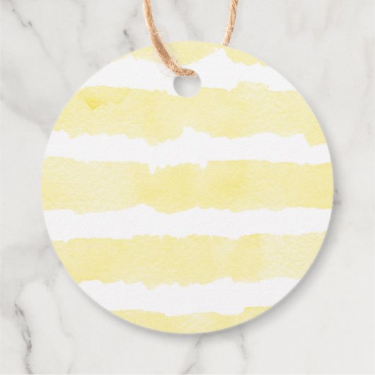 ヒマワリの水色の緑の黄色いヒマワリ フェイバータグ (裏面)