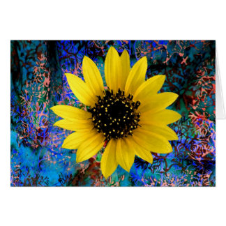 ヒマワリの浮遊物