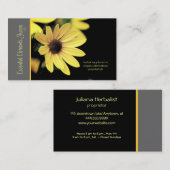 ヒマワリの漢方医の名刺 名刺 (正面/裏面)