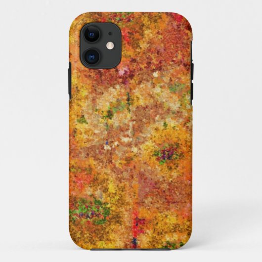 ヒマワリの絵画のヴィンテージ Case-Mate iPhoneケース (裏面)