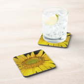 ヒマワリの自然写真：ブルガリア コースター (右側)