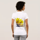 ヒマワリの花嫁のTシャツ Tシャツ (裏面フル)