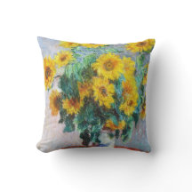 ヒマワリの花束、1880年のクロード・モネ