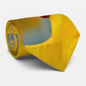 ヒマワリの花 ネクタイ (ロール)