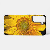 ヒマワリの花 SAMSUNG GALAXYケース (裏面横)