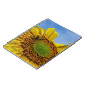 ヒマワリの蜂 ノートブック (左側)