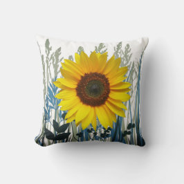 ヒマワリの装飾用クッション クッション