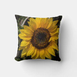 ヒマワリの装飾用クッション クッション