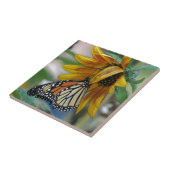 ヒマワリの豪華なマダラチョウ タイル (側面)