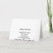 ヒマワリの金ゴールドの中心 カード (裏面)