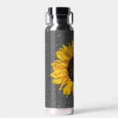 ヒマワリの雨粒 ウォーターボトル (正面)