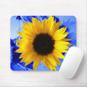 ヒマワリの青 マウスパッド (マウス)