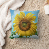 ヒマワリの非難 クッション (ブランケット)