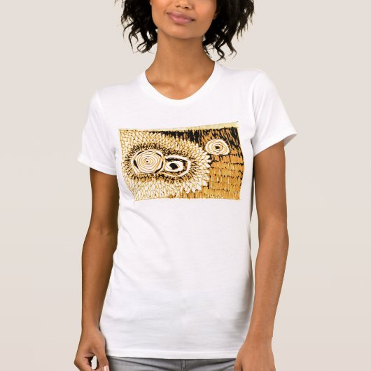 ヒマワリの頻度 Tシャツ (正面)