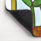 ヒマワリはマウスパッドを緑化します マウスパッド (コーナー)