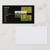 ヒマワリは永久に守備につきます! 名刺 (正面/裏面)