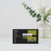 ヒマワリは永久に守備につきます! 名刺 (スタンド正面)