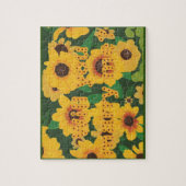 ヒマワリは結婚します私と提案のパズル決定します ジグソーパズル (縦)