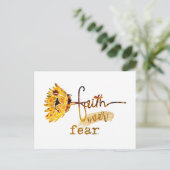 ヒマワリへの恐怖への信仰 ポストカード (スタンド正面)