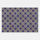 ヒマワリろうけつ染め ラッピングペーパーシート (正面2)