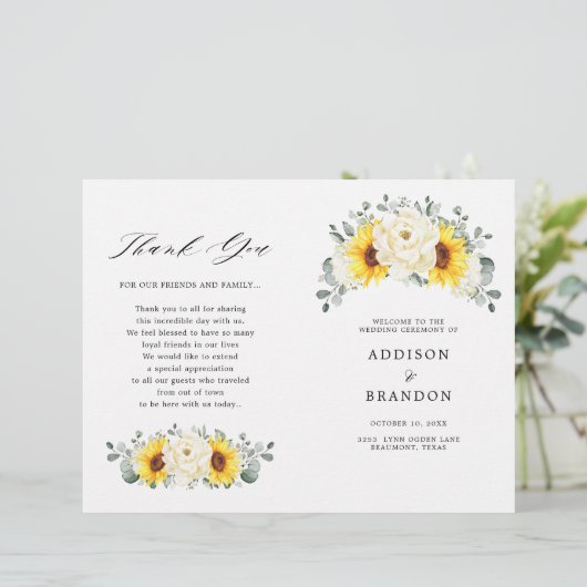 ヒマワリアイボリー牡丹フローラユーカリ計画 (スタンド正面)