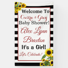 ヒマワリガールバナー 横断幕