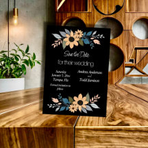 ヒマワリコントラスト結婚ブラック