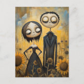 ヒマワリゴシック ポストカード (正面)