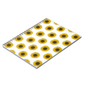 ヒマワリスケッチ ノートブック (左側)