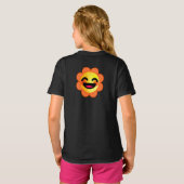 ヒマワリスマイル Tシャツ (裏面フル)