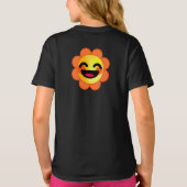 ヒマワリスマイル Tシャツ (裏面)