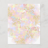 ヒマワリデザイン チラシ (裏面)