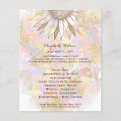 ヒマワリデザイン チラシ (正面)