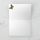 ヒマワリハッピーバースデー!カード カード (内部)