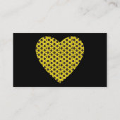 ヒマワリハート 名刺 (裏面)