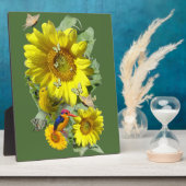 ヒマワリパーティー フォトプラーク (側面)