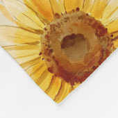 ヒマワリフリースブランケット フリースブランケット (角)