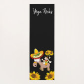 ヒマワリフローラウマヨガマット ヨガマット (裏面)