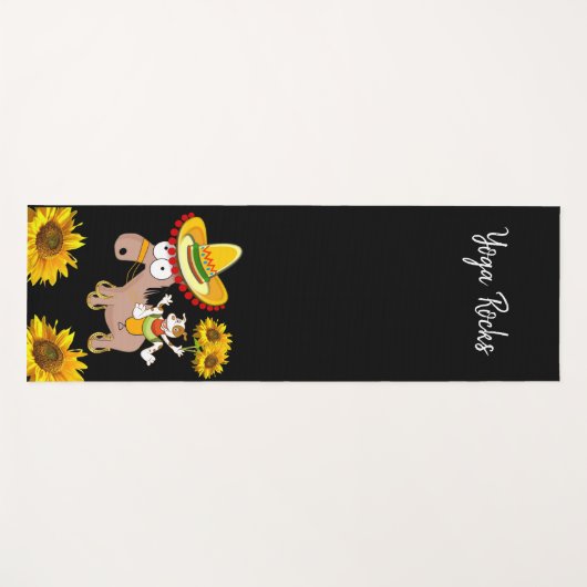 ヒマワリフローラウマヨガマット ヨガマット (正面(横))