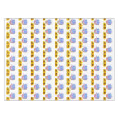 ヒマワリフローラブルーエレファントテーブルクロス テーブルクロス (正面(横))