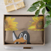 ヒマワリフローラペンギンティッシュペーパー 薄葉紙 (ギフト)