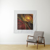 ヒマワリフローラモダン抽象芸術アートパターン タペストリー (インサイチュ)