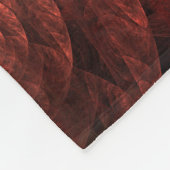 ヒマワリフローラモダン抽象芸術アートパターン フリースブランケット (角)