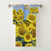 ヒマワリフローラ極熊バスタオルセット バスタオルセット (インサイチュ)