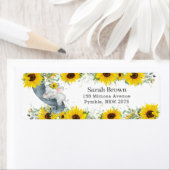 ヒマワリフローラ睡眠象住所 シール (インサイチュ)