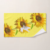 ヒマワリフローラ鳩バスタオルセット バスタオルセット (ハンドタオル)